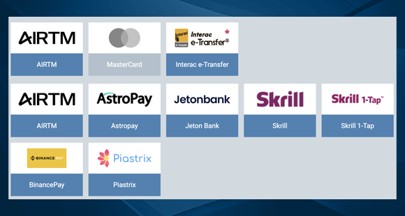 1xbet payment options