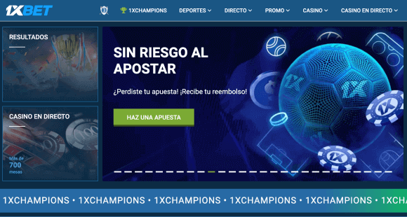 Sitio web oficial de 1xBet