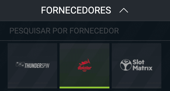 Fornecedores 1xBet